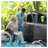 Car Door Handle for Elderly Car Handle Assist Support, Portable Auto Grab Handles for Handicap Seniors, 2 pcs