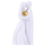 SHENGTIAN Mini Couple Statues for Home Decor, Couple Figurines in Love, Love Statue, Wedding Gifts for Couples, for Men and Women, Engagement Gifts for Couples, Romantic Gifts for Newlyweds