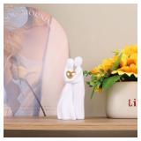 SHENGTIAN Mini Couple Statues for Home Decor, Couple Figurines in Love, Love Statue, Wedding Gifts for Couples, for Men and Women, Engagement Gifts for Couples, Romantic Gifts for Newlyweds