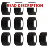 ESUPPORT 1 Inches X 5 Yards Self Adherent Cohesive Wrap Bandages Adhesive Wounds Strong Elastic First Aid Tape for Sport Wrist Ankle 10 Count Color is Purple