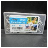 M4 30PCS Small Carabiner Clips, 1.57 Inch Spring Snap Hooks, Heavy Duty Locking Carabiners for Keychains, Camping, Hiking, Climbing, Fishing, and Outdoor Activities