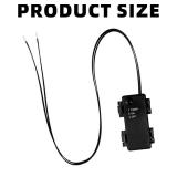 Halloween Led Glowing Eyes with Timer,2 Pcs Light Up Skeleton Eyes,Horror DIY Eyes for Masks,Pumpkins,Tombstones,and Props(Batteries Not Included) (Green)