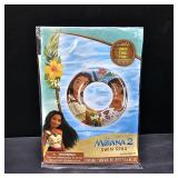 Disney Moana 2 Character Inflatable Swimming Pool Float Ring 17.5 Inches