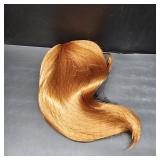 winacdkil Auburn Bob Wig With Bangs -12 Inch Natural Fashion Bob Wigs for Women, Cute Colored Synthetic Wig for Daily Party Halloween (#350)