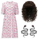 3 Pcs Halloween Horror Movie Costume Women