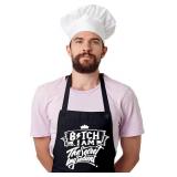 JOYPLUS Aprons Birthday Gifts for Women,Men,Brother, Husband,Standard Size Aprons and Grilling BBQ Chef Apron Color Tan