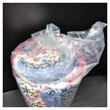 TEXSTEAD Quilt Set Queen Size Floral Patchwork Quilted, Soft Comforter Set Bedding Sets, Coverlet Bedspread Decorative Quilts with 2 Pillow Shams, (90"x90", 2 Pieces)