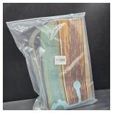 Vandarllin Blue Nautical Anchor Rustic Old Barn Wood Doormats Kitchen Rugs Non-Slip Indoor/Outdoor/Front Door Mat,20x31.5in,Teal Turquoise Green Brown