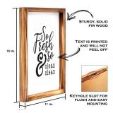 So Fresh and So Clean Sign 11x16 Inch Farmhouse Bathroom Decor Wall So Fresh So Clean Wall Art Small Bathroom Sign Rustic Farmhouse Bathr