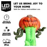 Joiedomi Halloween Inflatables Outdoor Decorations, Trunk or Treat Car Decorations Kit, Inflatable Pumpkin with Tentacles Trunk Or Treat Car Decor, Blow Up Pumpkin for Halloween Decor Outside