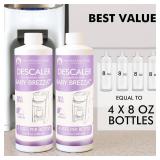 New England Stories Baby Brezza Compatible Descaler 33.8 Fl Oz, Universal Cleaner Solution for Baby Brezza and Other Baby appliances, Remove Build-up Extends Machine s lifespan