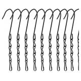 Lot of 3, Heybe 10 Pcs Heavy Duty Hanging Chains for Bird Feeders, Black Chains with Clip for Hummingbird Feeders, Planters, Lanterns and Ornaments