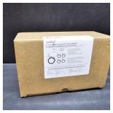 Sytopia Office Chair Wheels, Universal Standard Stem 7/16 inch x 7/8 inch, 2" Upgraded Quiet Caster Wheels Safe for All Floors Include Hardwood & Carpet, Not for 1KEA, Easy to Install, Set of 5