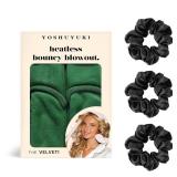 Classic Heatless Curls Overnight Rods No Heat Hair Curlers Curling Iron Jumbo Flexi Rods Large Foam Hair Rollers for Long Short Hair to Sleep in with Satin Scarf Styling Tools Green