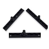 ANLULOAD L Track Double Lug Threaded Bolt Double Stud Fitting,5,500 Lbs Break Strength(10 Pcs) Used with L Track Rail.