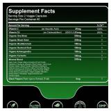 Irish Sea Moss Capsules, 17-in-1, Seamoss Black Seed Oil, 240 Count, Ashwagandha Burdock Root Organic Bladderwrack Capsules | Organic Sea Moss Advanced, Immune and Blood Pressure Support - 1 Pack