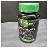 Irish Sea Moss Capsules, 17-in-1, Seamoss Black Seed Oil, 240 Count, Ashwagandha Burdock Root Organic Bladderwrack Capsules | Organic Sea Moss Advanced, Immune and Blood Pressure Support - 1 Pack