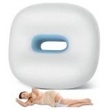 Knee Pillow for Side Sleepers, Memory Foam Leg Pillow for Side Sleeping, Between Legs Pillow for Hip and Back Pain Relief - Side Sleeper Pillow with Breathable Pillowcase and Elastic Strap