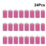 Lot of 2, Lurrose Sponge Roller Hair Curlers 24Pcs Foam Hair Styling Tool Lightweight Durable Curling Stick for Easy Self Styling and Overnight Curls
