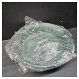 Lot of 2, Hanging Bird Bath for Outside, Hanging Bird Water Feeder for Outdoor, Birdbath Bowl, Birdbaths for Outdoors Balcony Window Backyard Garden, Small Large Wild Birdfeeder Tray (12", Terracotta)