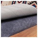Non-Slip Rug Pad, 3x5 Ft Extra Large Felt Area Rug Cushioned Non Skid Carpet Pads, Felt Rug Pad for Under Hardwood Floors, Thick Non-Slip Rug Pads for All Floors, Keep Rug Soft and Safe