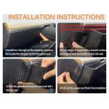 Dashboard Organizer for Tesla Model Y Model 3 Multifunctional Storage Box Sunglasses Phone Holder Glove Box Organized Accessories for Tesla Model Y/3