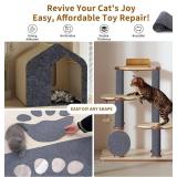 Super Sticky  Cat Scratch Furniture Protector Self Adhesive Scratching Mat Couch Protector from Cat Claws Furniture Protectors from Scratching Pad Carpet Anti Cat Scratcher Deterren Sticky Wall Mat. C