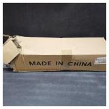 Black Long Curtain Rod 72-144 inch, Heavy Duty Curtain Rods Set for Windows with Cage Finials, Decorative 1 inch Curtain Rod for Patio Outdoor, Sliding Glass Door, Bedroom, Living Room