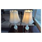 Crystal Glass Table Lamps with Decorative Prisms
