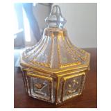 Imperial Glass Octagonal Candy Dish