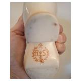 RS Victorian Floral Boot Ornament