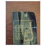 Pink Swirled Glass 11 Tall