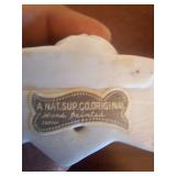 Vintage A Nat Sup Co Original Bride and Groom Figurine 2.5\" Cake Topper Japan