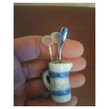 Mini Bell, Candle Sticks and Utinsils