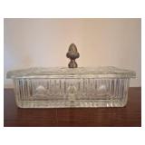 Cigarette Box with Bronze Finial