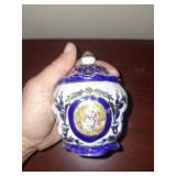 Limoges Cobalt Blue Gold Gilt Porcelain Box