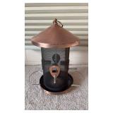 Copper Top Bird Feeder with Mesh Body