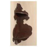 Vintage Style Corner Wall Shelf (Approximately 22 inches tall)