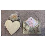 Long Chain Candle Hanger( approximately 23 inch chain), Decorative Wall Pocket Collection and Rose Accessories