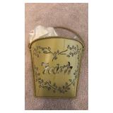 Long Chain Candle Hanger( approximately 23 inch chain), Decorative Wall Pocket Collection and Rose Accessories