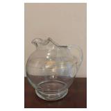 Silk Roses in Vintage Pitcher