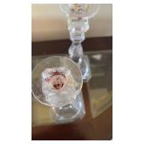 Crystal and Glass Candlesticks and Votive Holders