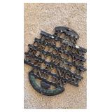 (2) Decorative Metal Trivets