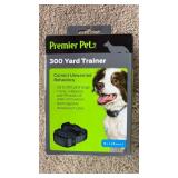 NIB Premier Pet 300 Yard Dog Training Collar