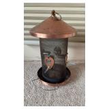 Copper Top Bird Feeder with Mesh Body