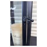 Sturdy Candle Lantern (approximately 19 inches tall)