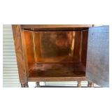 Vintage Smoking Cabinet (approximately 29 inches tall)