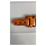 Wooden Wristwatch Wall Clock (approximately 19 inches by 4 inches)