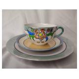 4 Sets of Porcelain Teacups and Saucers