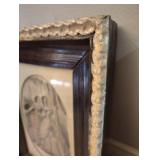 Framed Victorian Fashion Prints 10Ã13s